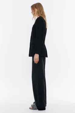 Mujer BIMBA Y LOLA Gabardinas Y Chaquetas<Chaqueta Ajustada Tweed Negra