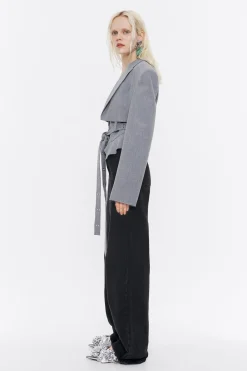 Mujer BIMBA Y LOLA Total Look<Chaqueta Sastre Corta Gris