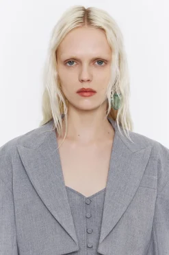 Mujer BIMBA Y LOLA Total Look<Chaqueta Sastre Corta Gris