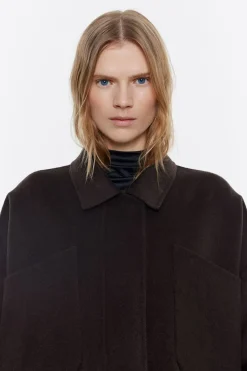 Mujer BIMBA Y LOLA Gabardinas Y Chaquetas<Chaqueton Doble Faz Marron