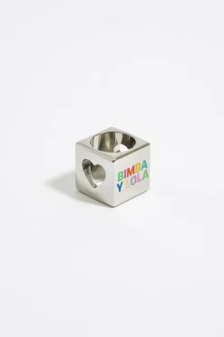 Mujer BIMBA Y LOLA Charms Para Bolsos<Charm Panuelo Bodegon Caracolas Y Dado Metal