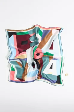 Mujer BIMBA Y LOLA Charms Para Bolsos<Charm Panuelo Logo Geometrico Y Dado Metal