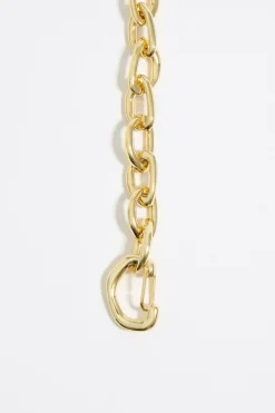 Mujer BIMBA Y LOLA Collares<Collar Cadena Y Mariquita Rojo