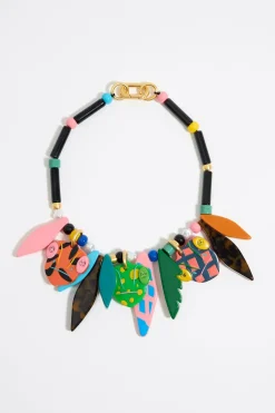 Mujer BIMBA Y LOLA Collares<Collar Camaleones Resina Multicolor