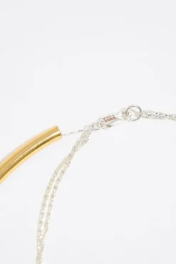 Mujer BIMBA Y LOLA Collares<Collar Choker Y Cadena Plateada