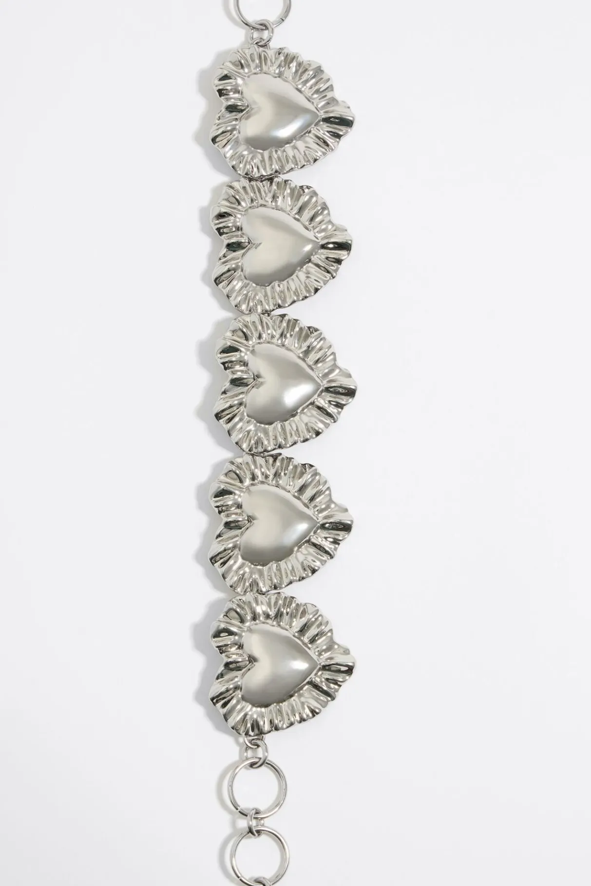 Mujer BIMBA Y LOLA Bisuteria<Collar Cojines Corazon Plateado