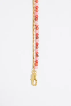 Mujer BIMBA Y LOLA Collares<Collar Doble Estrella De Mar Y Cadena Coral