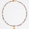 Mujer BIMBA Y LOLA Abecedario<Collar Letra A Piedras Multicolores