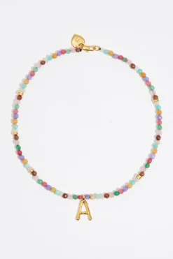 Mujer BIMBA Y LOLA Abecedario<Collar Letra A Piedras Multicolores