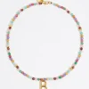 Mujer BIMBA Y LOLA Abecedario<Collar Letra B Piedras Multicolores