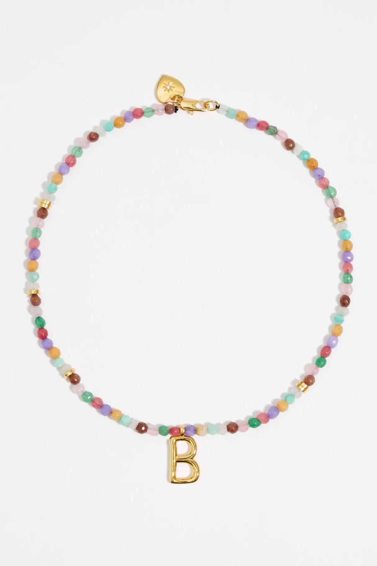 Mujer BIMBA Y LOLA Abecedario<Collar Letra B Piedras Multicolores