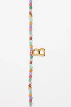 Mujer BIMBA Y LOLA Abecedario<Collar Letra B Piedras Multicolores
