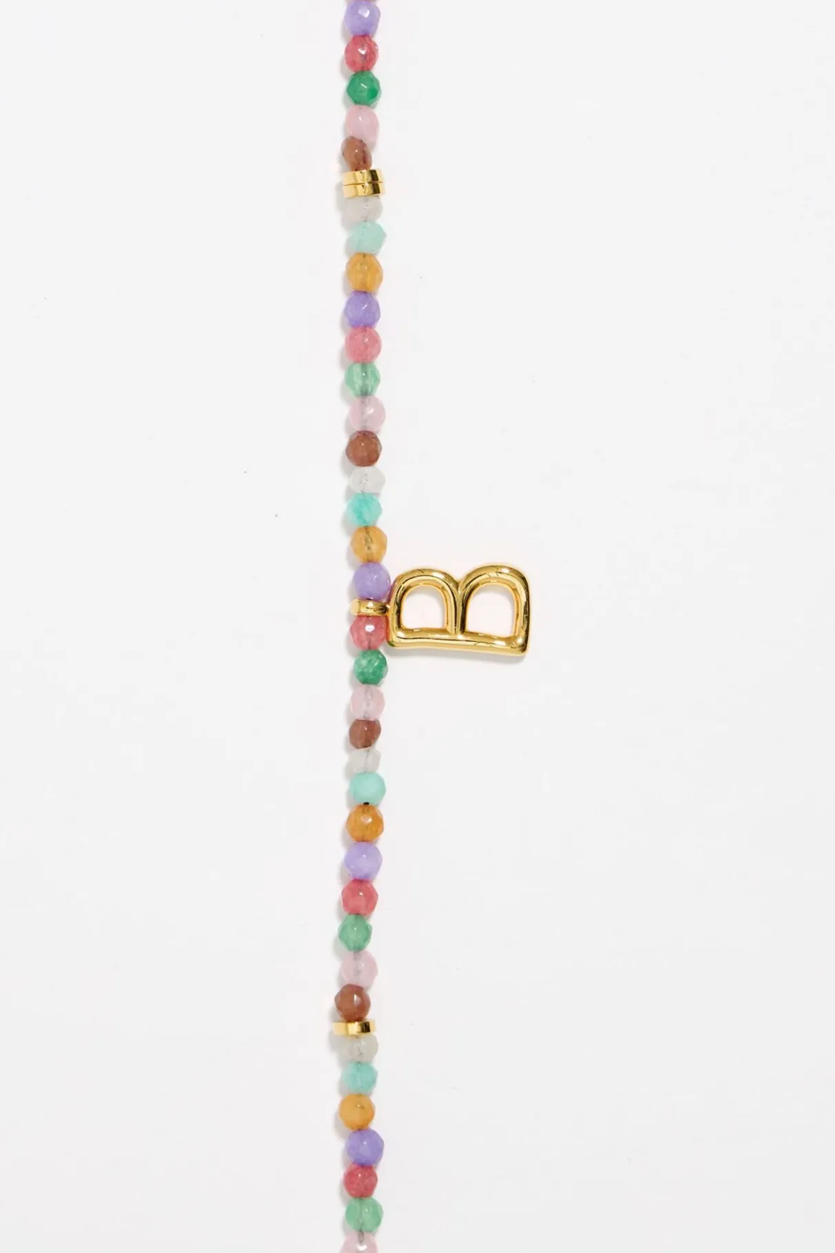 Mujer BIMBA Y LOLA Abecedario<Collar Letra B Piedras Multicolores