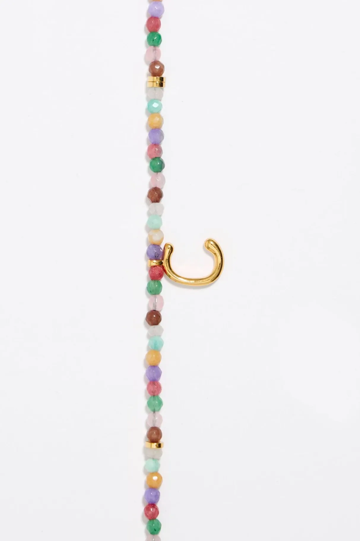 Mujer BIMBA Y LOLA Abecedario<Collar Letra C Piedras Multicolores