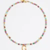 Mujer BIMBA Y LOLA Abecedario<Collar Letra G Piedras Multicolores