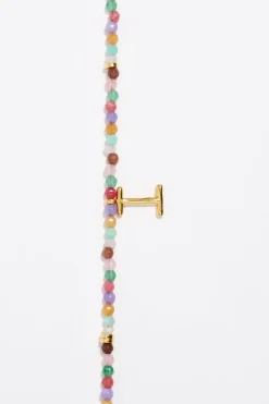 Mujer BIMBA Y LOLA Abecedario<Collar Letra I Piedras Multicolores