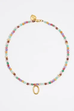 Mujer BIMBA Y LOLA Abecedario<Collar Letra O Piedras Multicolores