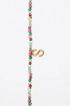 Mujer BIMBA Y LOLA Abecedario<Collar Letra S Piedras Multicolores