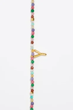 Mujer BIMBA Y LOLA Abecedario<Collar Letra Y Piedras Multicolores