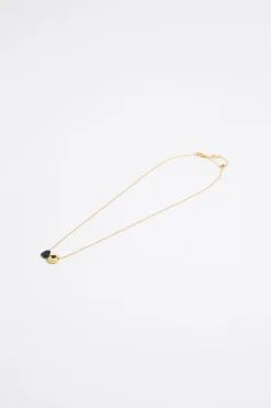 Mujer BIMBA Y LOLA Collares<Collar Logo Candy Corazon Negro