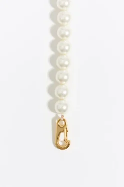 Mujer BIMBA Y LOLA Collares<Collar Perlas Escarabajo Negro