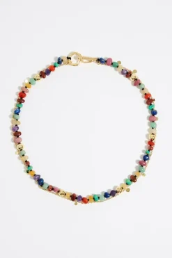 Mujer BIMBA Y LOLA Collares<Collar Piedras Cadena Dorada