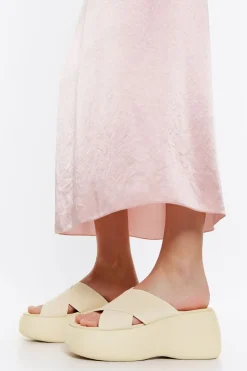 Mujer BIMBA Y LOLA Sandalias<Cuna Alta Elastico Marfil