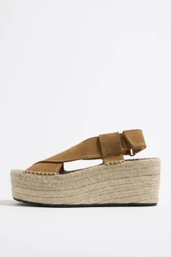 Mujer BIMBA Y LOLA Alpargatas<Cuna Alta Yute Serraje Marron