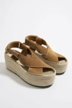 Mujer BIMBA Y LOLA Alpargatas<Cuna Alta Yute Serraje Marron