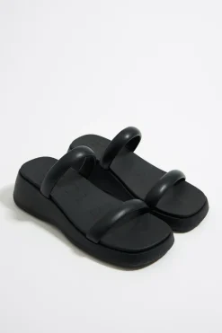 Mujer BIMBA Y LOLA Sandalias<Cuna Tiras Piel Negra