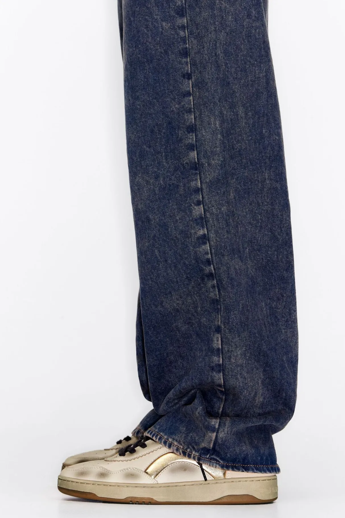 Mujer BIMBA Y LOLA Deportivas<Deportiva Cupsole Piel Dorada