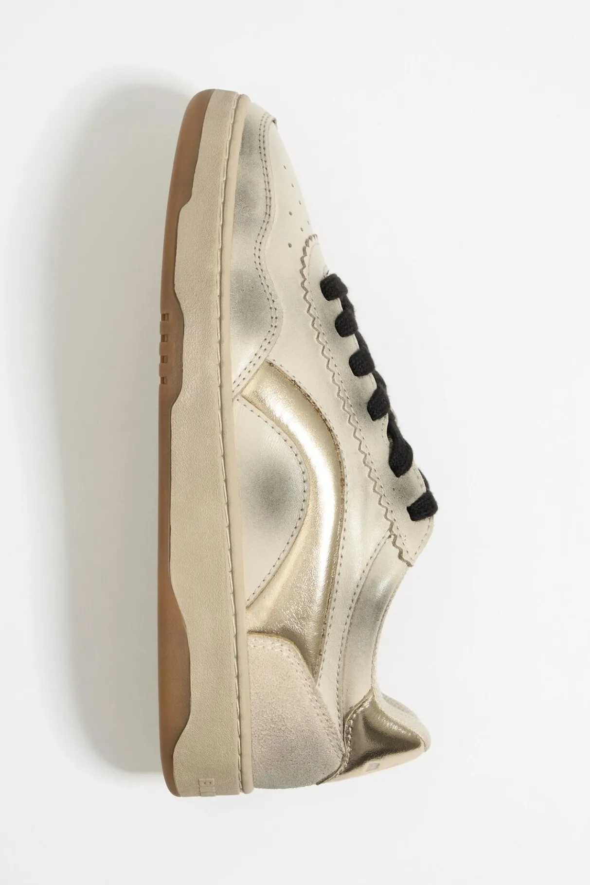 Mujer BIMBA Y LOLA Deportivas<Deportiva Cupsole Piel Dorada