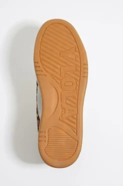 Mujer BIMBA Y LOLA Deportivas<Deportiva Cupsole Piel Print Leopard Blanca