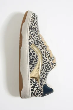 Mujer BIMBA Y LOLA Deportivas<Deportiva Cupsole Piel Print Leopard Beige