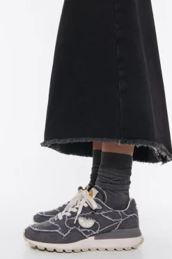 Mujer BIMBA Y LOLA Deportivas<Deportiva Jogger Canvas Gris