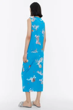 Mujer BIMBA Y LOLA Faldas<Falda Frunces Waves Azul