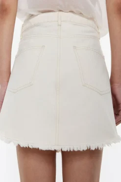 Mujer BIMBA Y LOLA Faldas<Falda Mini Denim Cruda