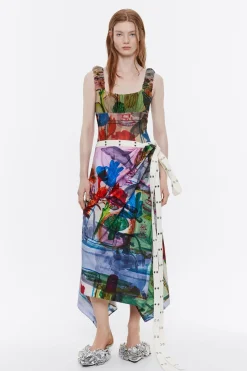 Mujer BIMBA Y LOLA Faldas<Falda Pareo Midi Parque Full