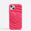 Mujer BIMBA Y LOLA Carcasas Móvil<Funda Iphone 15 Plus Silicona Fresa