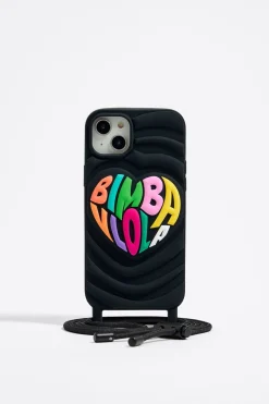 Mujer BIMBA Y LOLA Carcasas Móvil<Funda Iphone 14 Plus Silicona Negra