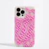 Mujer BIMBA Y LOLA Carcasas Móvil<Funda Iphone 13 Pro Max Silicona Logo Rosa