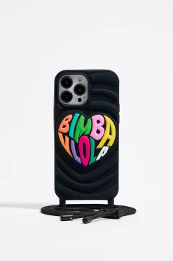 Mujer BIMBA Y LOLA Carcasas Móvil<Funda Iphone 13 Pro Max Silicona Negra