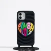 Mujer BIMBA Y LOLA Carcasas Móvil<Funda Iphone 12/12 Pro Silicona Negra