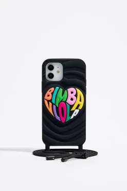 Mujer BIMBA Y LOLA Carcasas Móvil<Funda Iphone 12/12 Pro Silicona Negra