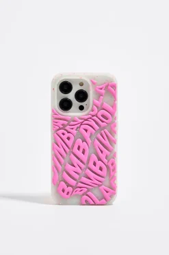 Mujer BIMBA Y LOLA Carcasas Móvil<Funda Iphone 15 Pro Silicona Rosa