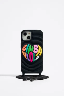 Mujer BIMBA Y LOLA Carcasas Móvil<Funda Iphone 14 Silicona Negra
