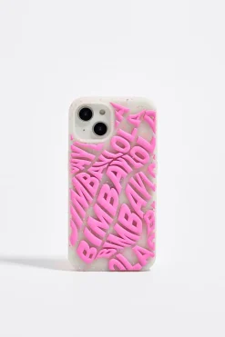 Mujer BIMBA Y LOLA Carcasas Móvil<Funda Iphone 15 Silicona Rosa