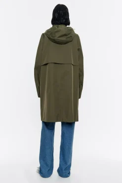 Mujer BIMBA Y LOLA Gabardinas Y Chaquetas<Gabardina Evase Caqui