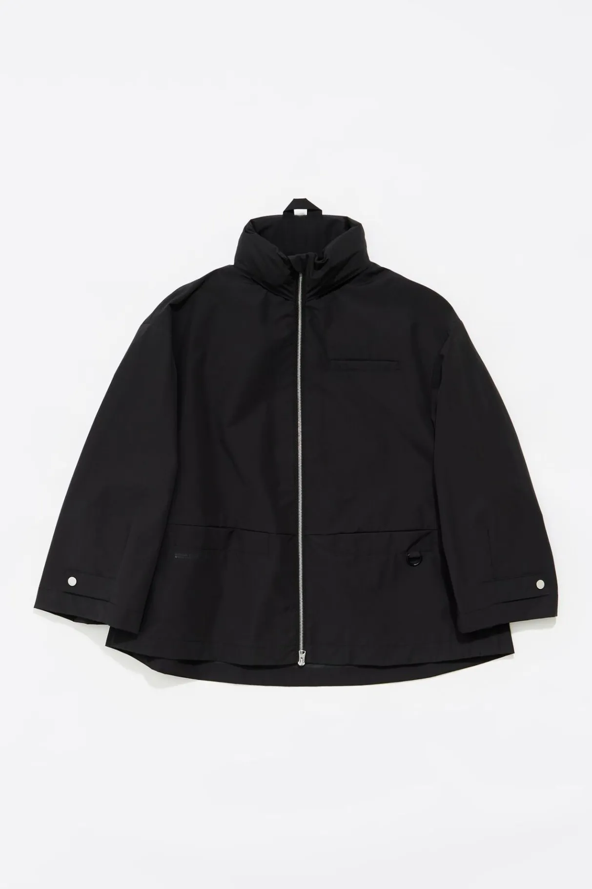 Mujer BIMBA Y LOLA Gabardinas Y Chaquetas<Gabardina Linea A Corta Negra