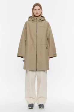 Mujer BIMBA Y LOLA Gabardinas Y Chaquetas<Gabardina Linea A Midi Caqui